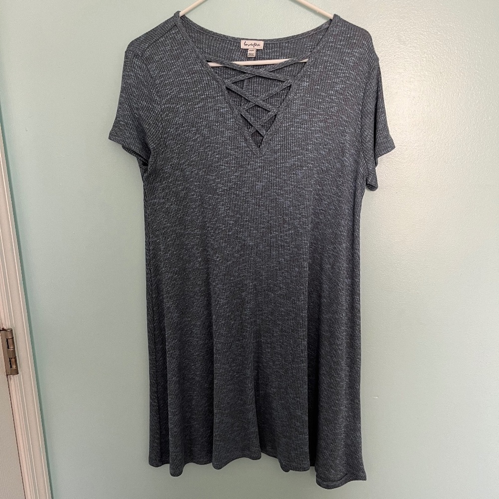 Love, Fire T-Shirt Dress